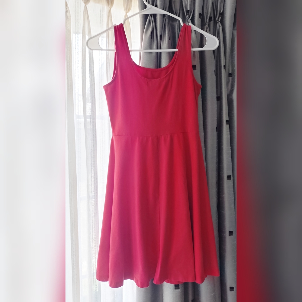Forever 21 - Red Sleeveless Skater Dress - 3/$25